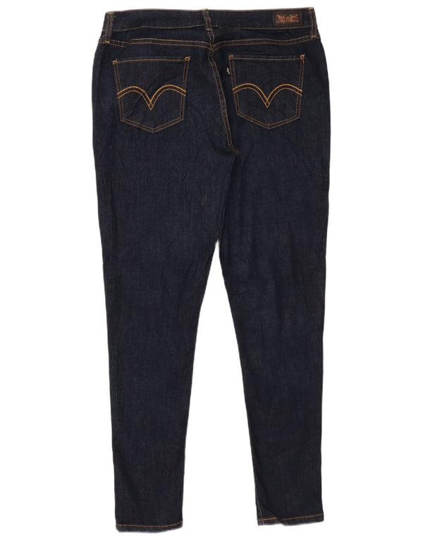 LEVI'S Damen Legging High Waist Skinny Jeans US 17 2XL W34 L29 Marineblau