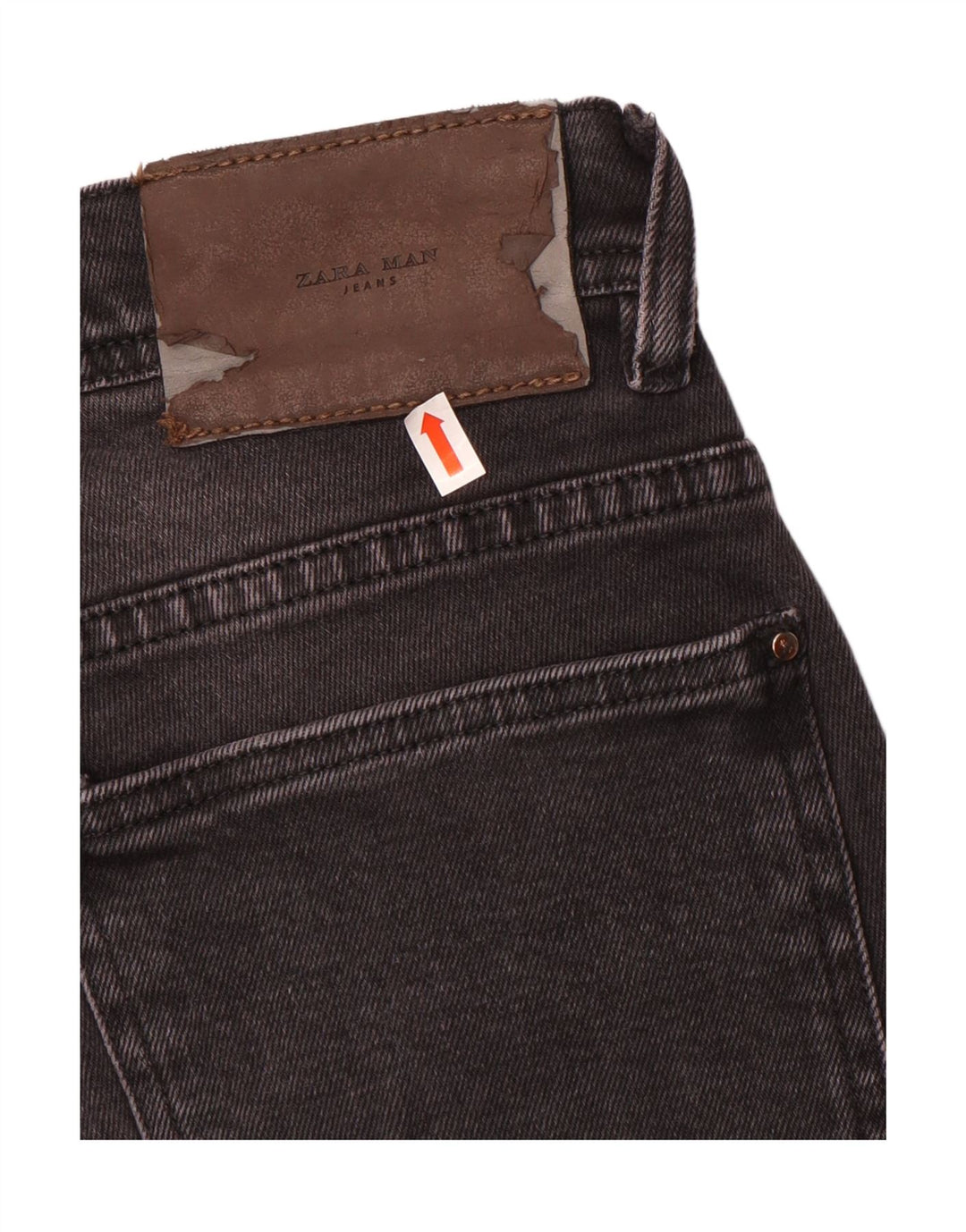Zara Herren Slim Jeans EU 46 XL W36 L30 Grau