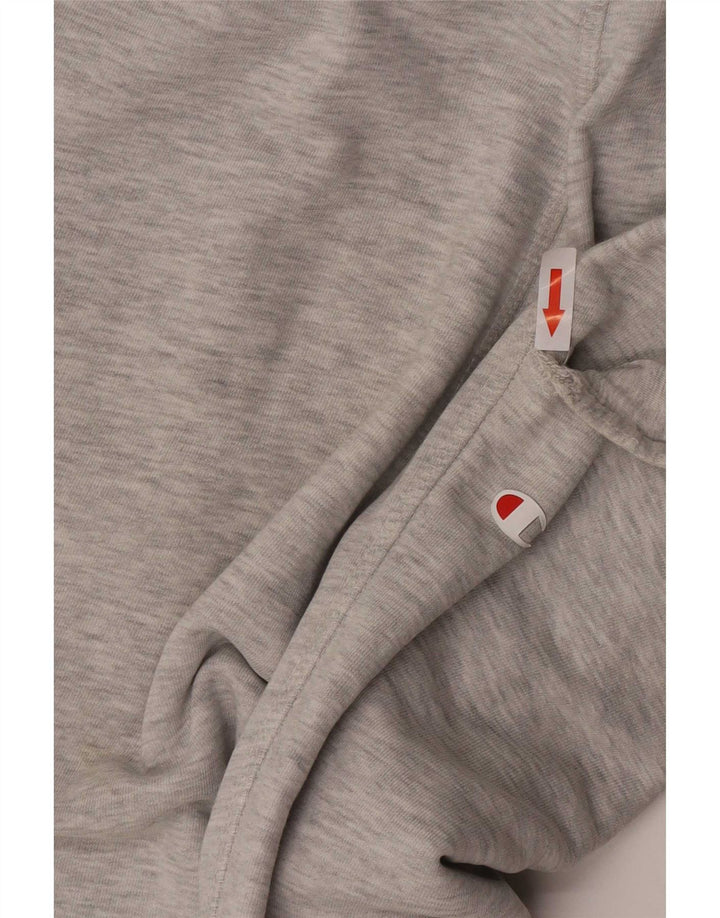 Champion Herren-Trainingshose, Jogginghose, mittelgrau gefleckte Baumwolle