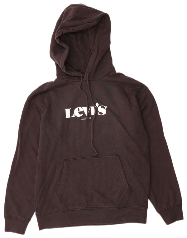 Levi's Herren Graphic Hoodie Pullover XS Schwarz Baumwolle