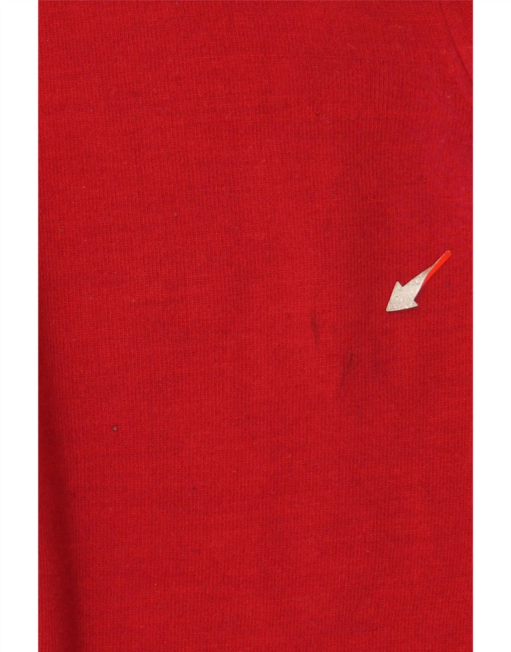 CALVIN KLEIN JEANS Mens Crew Neck Jumper Sweater 2XL Red Wool Vintage Calvin Klein Jeans and Second-Hand Calvin Klein Jeans from Messina Hembry 