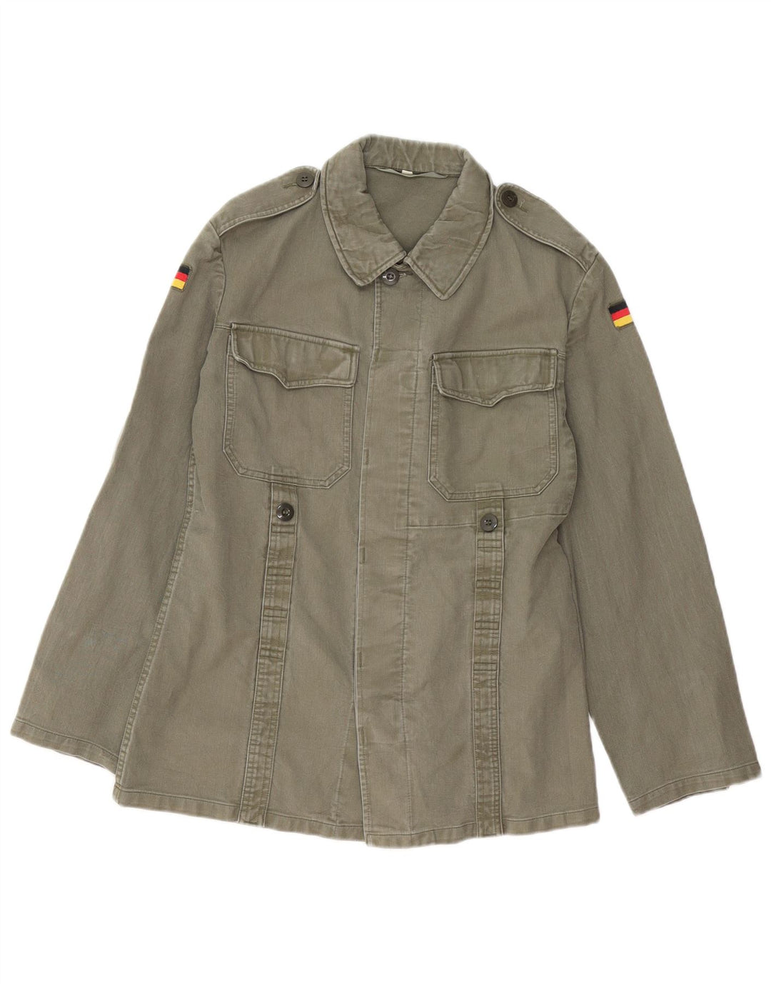 Vintage Herren Militärjacke UK 38 Medium Khaki