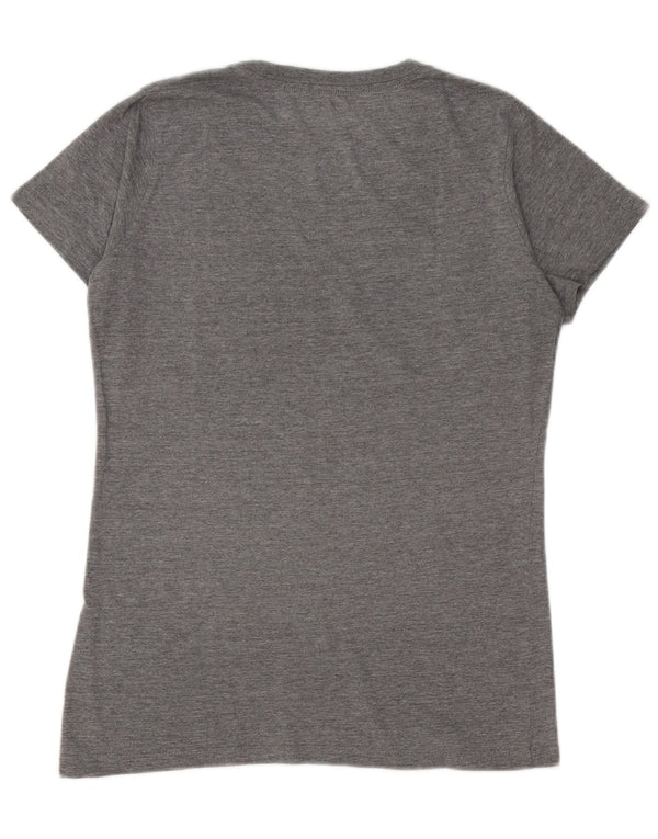 Hard Rock Cafe Damen Mallorca Graphic T-Shirt Top UK 14 Mittelgrau