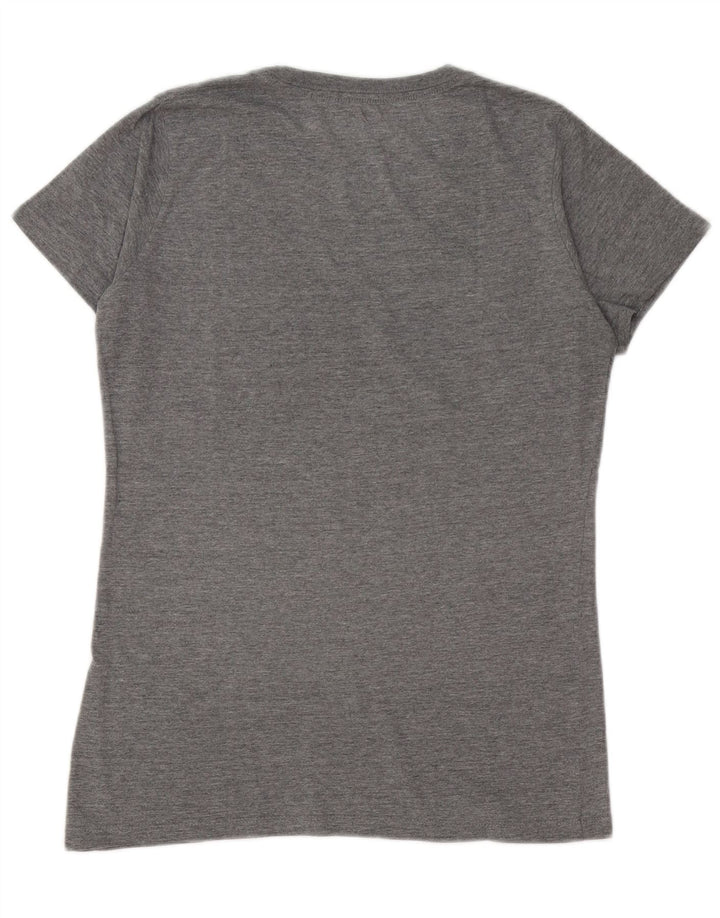 Hard Rock Cafe Damen Mallorca Graphic T-Shirt Top UK 14 Mittelgrau