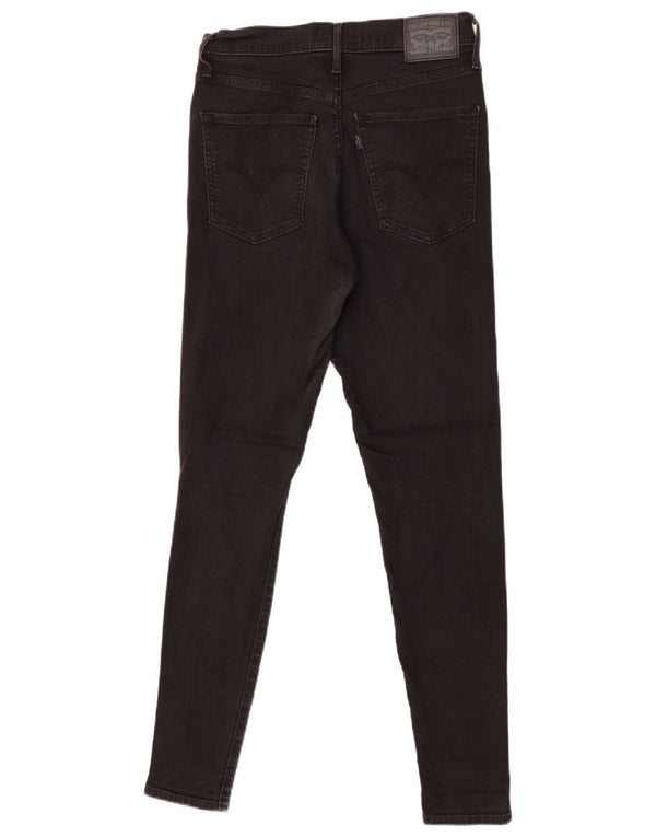 Levi's Damen Mile High Super Skinny Jeans W29 L30 Graue Baumwolle