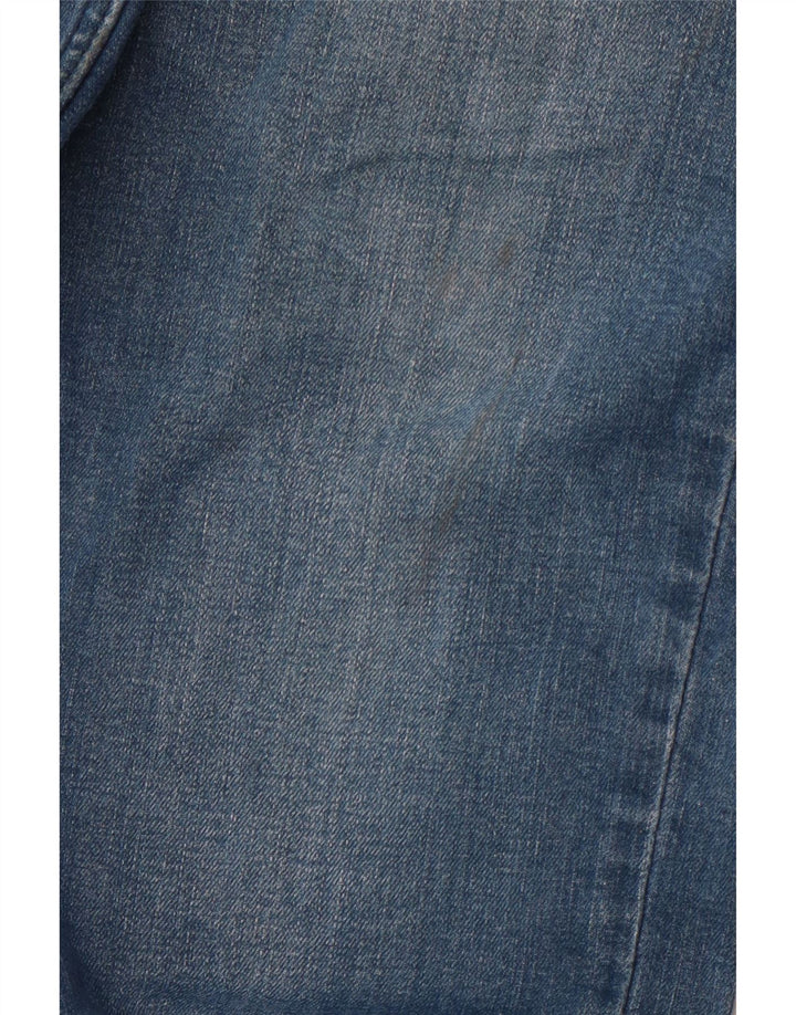 LEVI'S Herren 516 Straight Jeans W33 L34 Blaue Baumwolle
