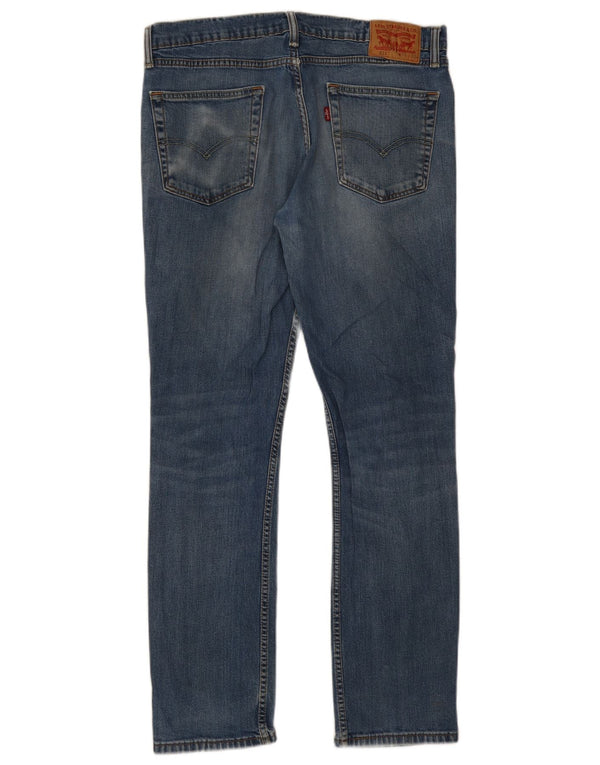Levi's Herren 511 Slim Jeans W36 L32 Blaue Baumwolle