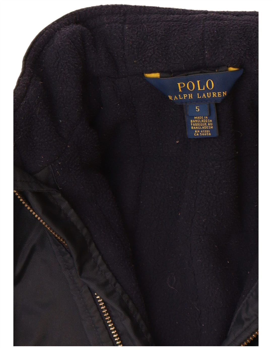 Polo Ralph Lauren Windjacke für Jungen, 4–5 Jahre, marineblaues Nylon