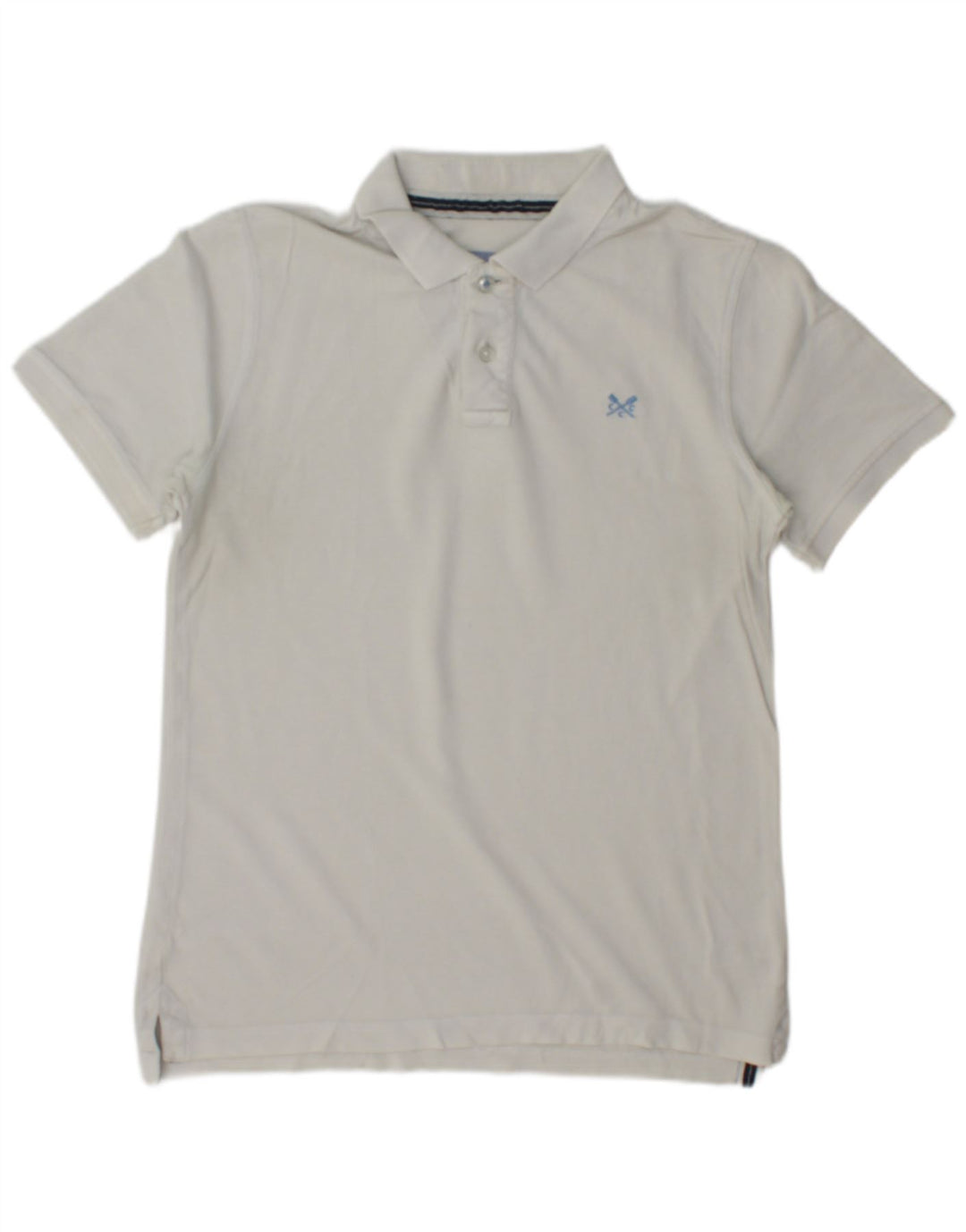 CREW CLOTHING Herren-Poloshirt, Größe S, Beige, Baumwolle