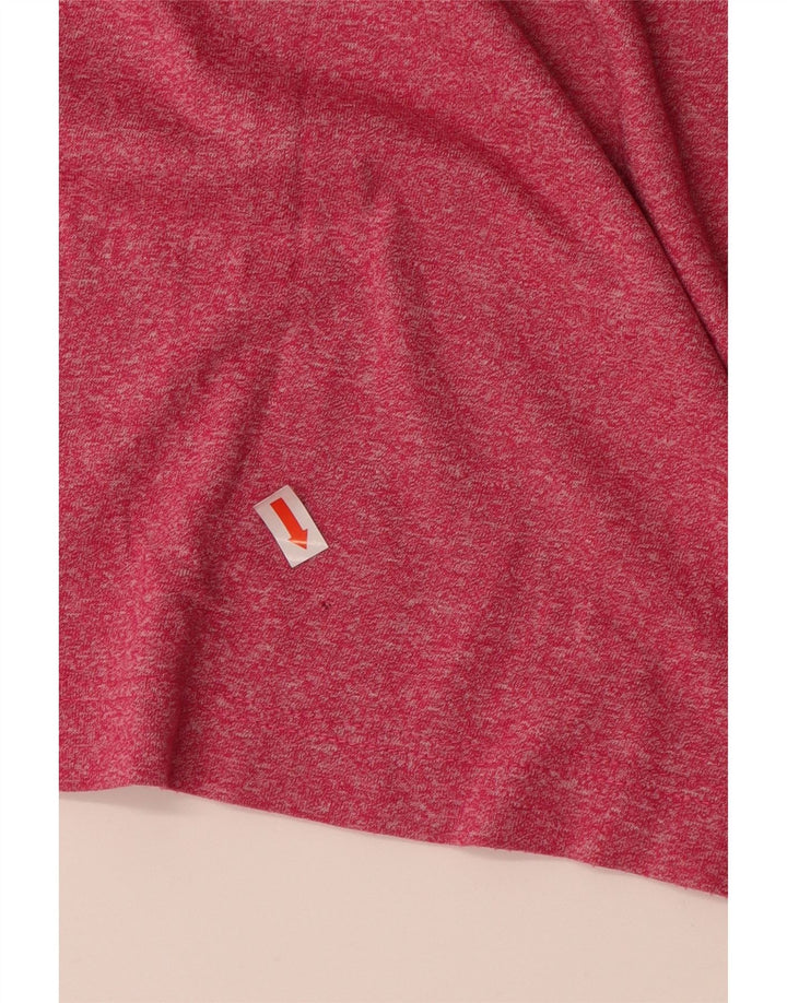 DIADORA Damen-Oversize-Grafik-2-teiliges Set, UK 10, Größe S, Rot, Baumwolle