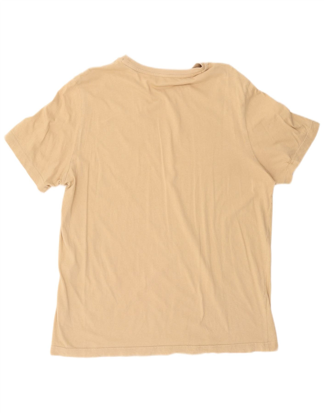 Puma Herren-T-Shirt mit Grafik, groß, beige, Baumwolle