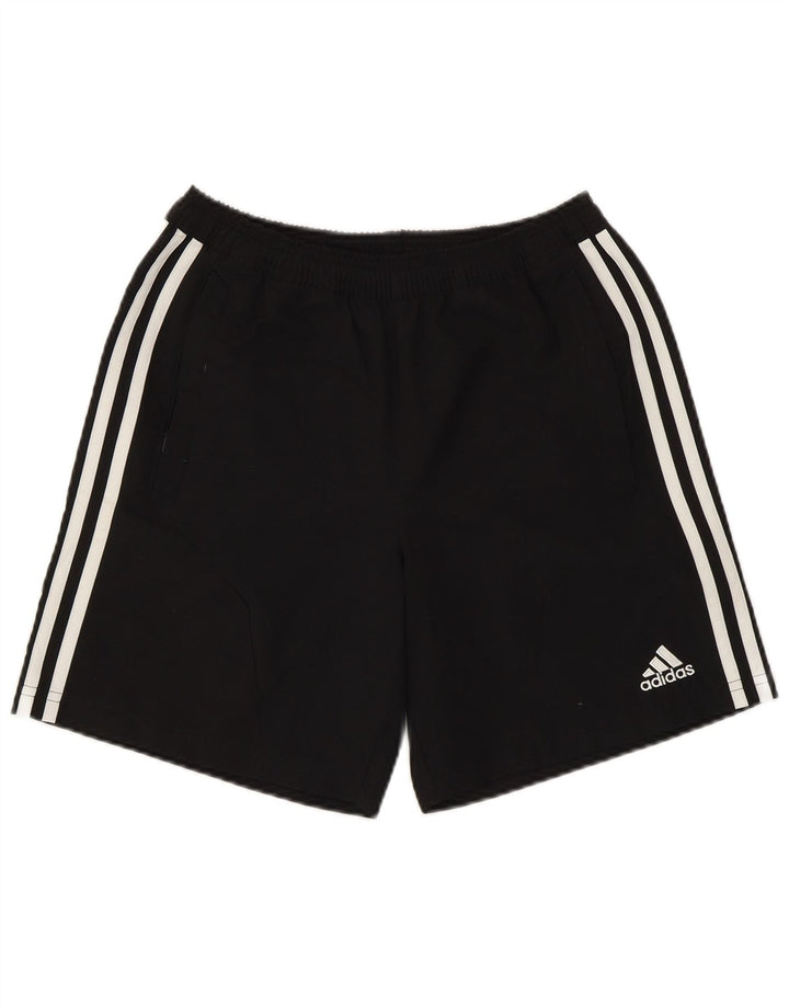 Adidas Sportshorts für Jungen, 11–12 Jahre, Größe L, Schwarz, Polyester