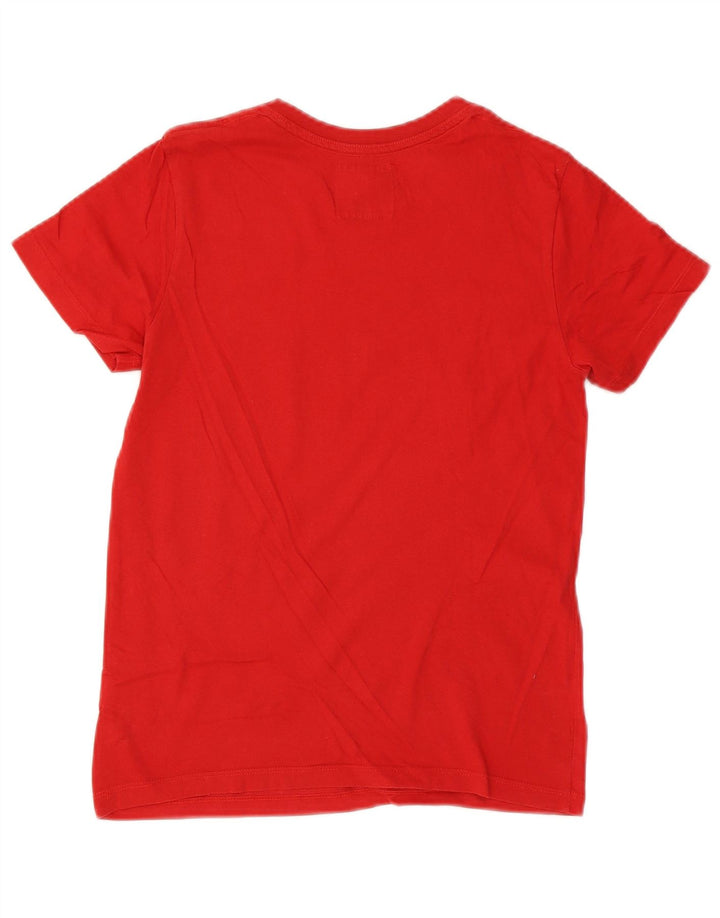 Levi's Jungen-T-Shirt mit Grafik, 13–14 Jahre, rote Baumwolle