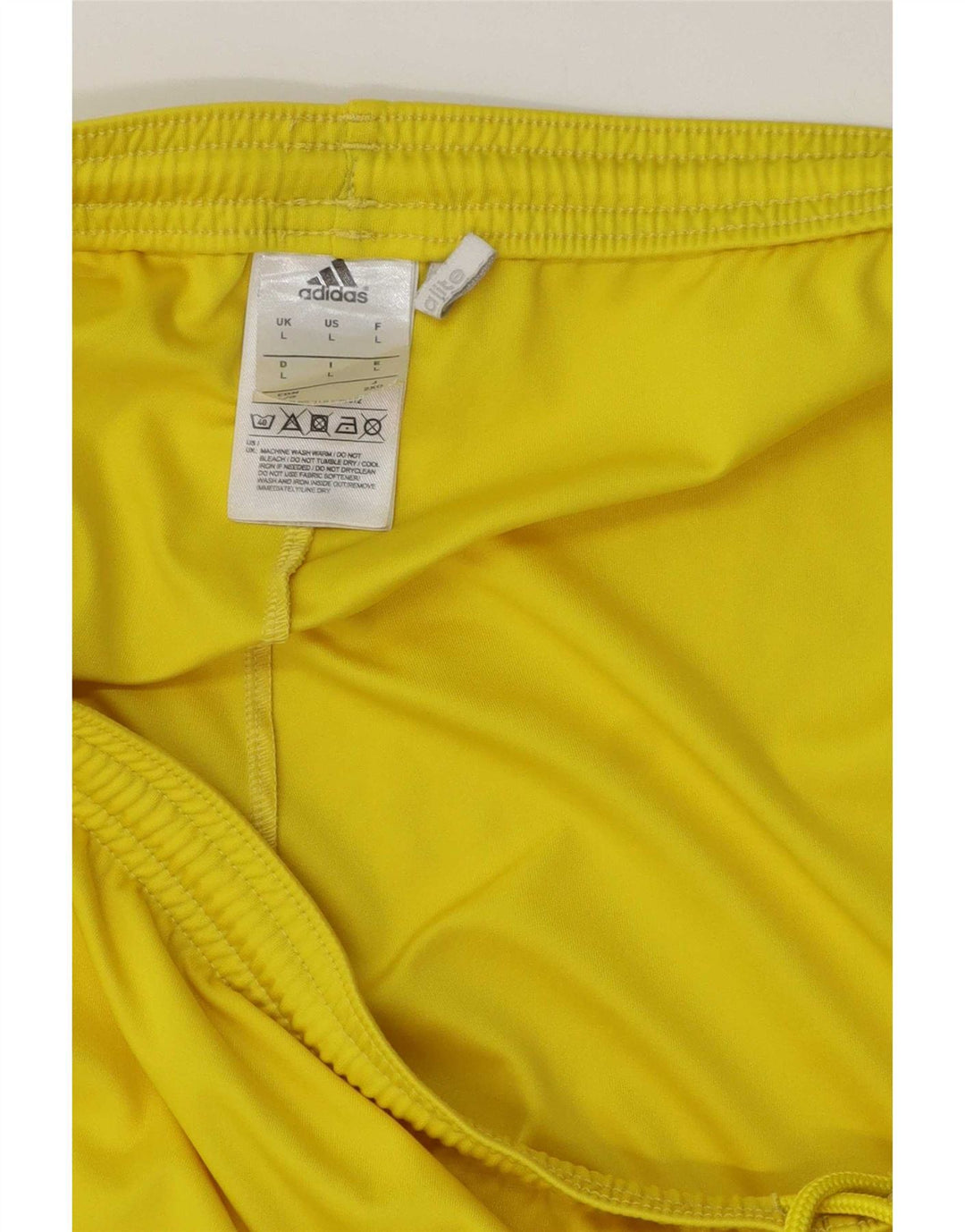 Adidas Herren Climalite Sport Shorts Großes gelbes Polyester