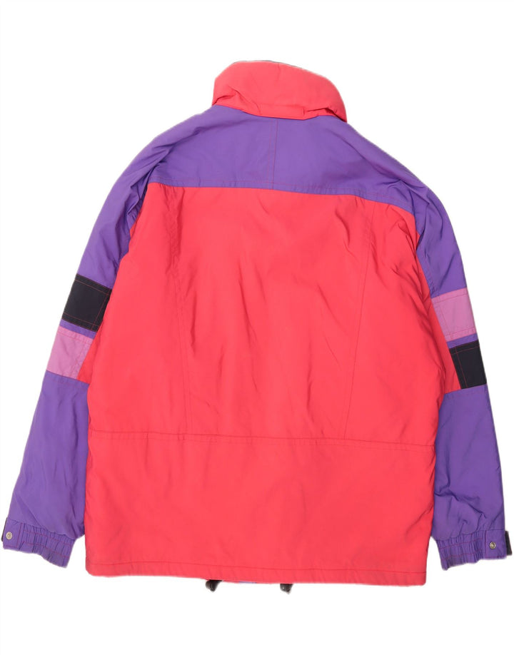 Sergio Tacchini Herren Skijacke UK 44 2XL Rot Colourblock Polyamid