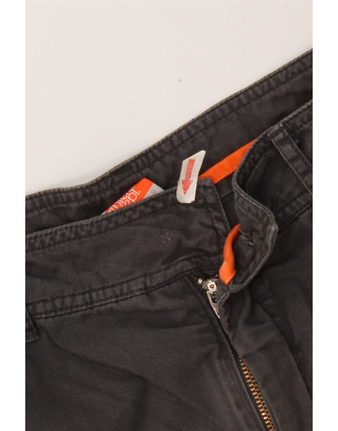 Nike Herren Cargo Shorts W34 Große graue Baumwolle