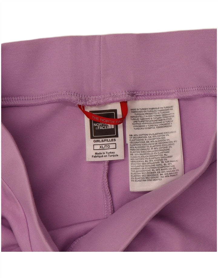THE NORTH FACE Grafik-Leggings für Mädchen, 14–15 Jahre, XL, Lila, Baumwolle