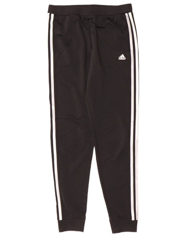 Adidas Jungen Trainingshose Jogger 15-16 Jahre XL Schwarz Polyester
