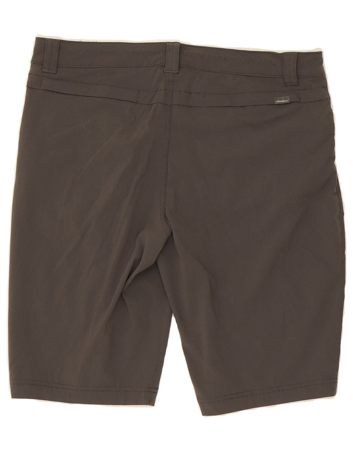 EDDIE BAUER Womens Casual Shorts US 10 Large W34  Grey Nylon Vintage Eddie Bauer and Second-Hand Eddie Bauer from Messina Hembry 