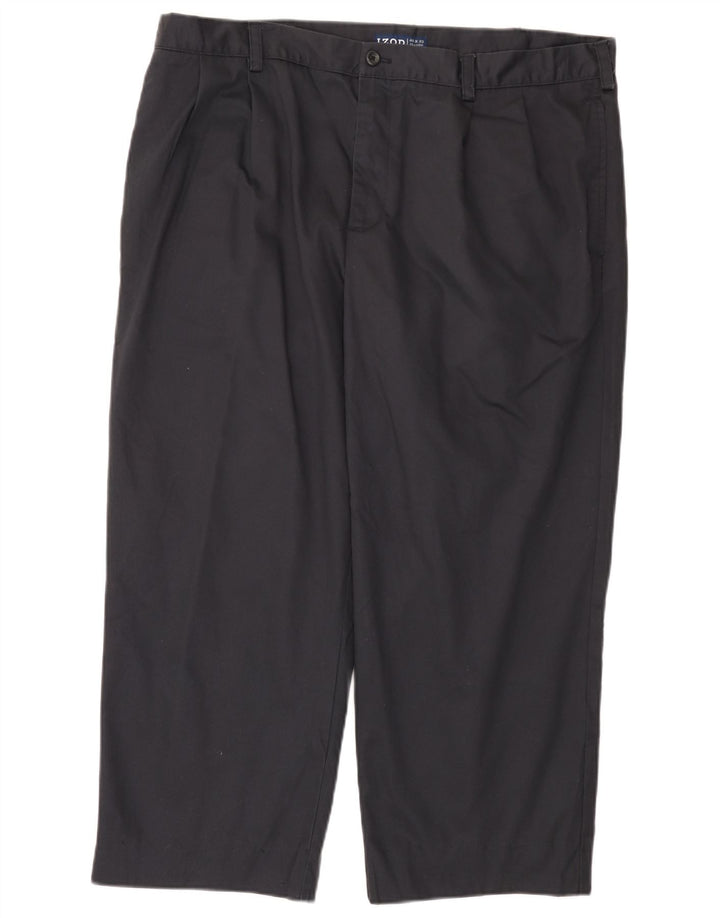 IZOD Herren-Hose mit klassischer Passform, Breite 40, Länge 25, Marineblau