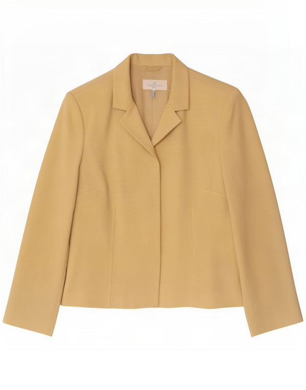 Elegance Damen Blazer Jacke UK 16 Large Beige