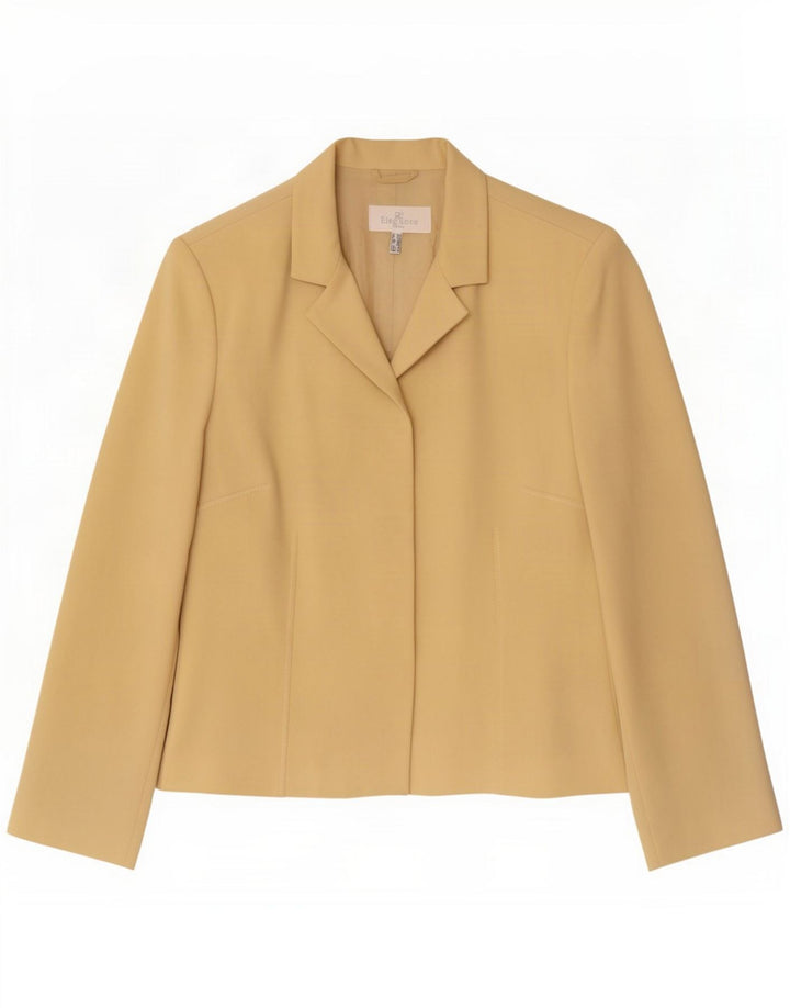 Elegance Damen Blazer Jacke UK 16 Large Beige