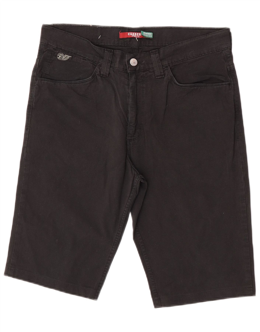 Carrera Herren Freizeitshorts IT 48 Medium W30 Schwarze Baumwolle