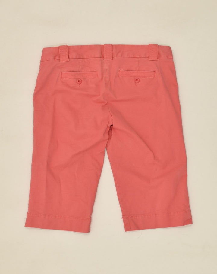J. CREW Womens Stretch Capri Chino Trousers US 6 Medium W30 L17 Pink | Vintage J. Crew | Thrift | Second-Hand J. Crew | Used Clothing | Messina Hembry 