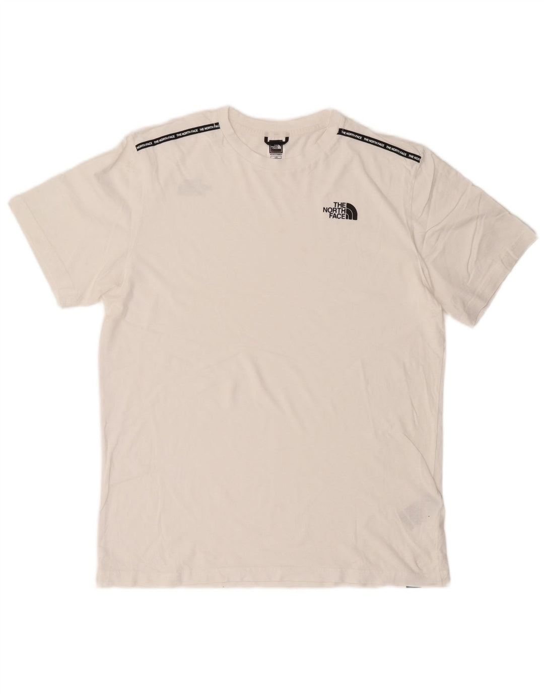 The North Face Herren T-Shirt Top Large Weiß Baumwolle