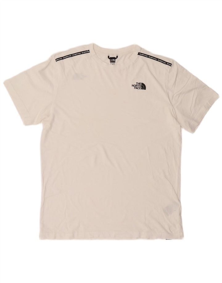 The North Face Herren T-Shirt Top Large Weiß Baumwolle