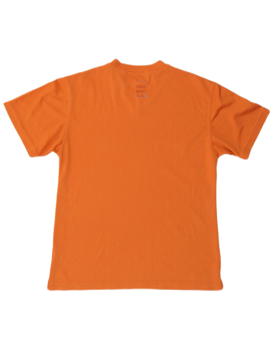 FILA Damen T-Shirt Top UK 16 Large Orange Polyester