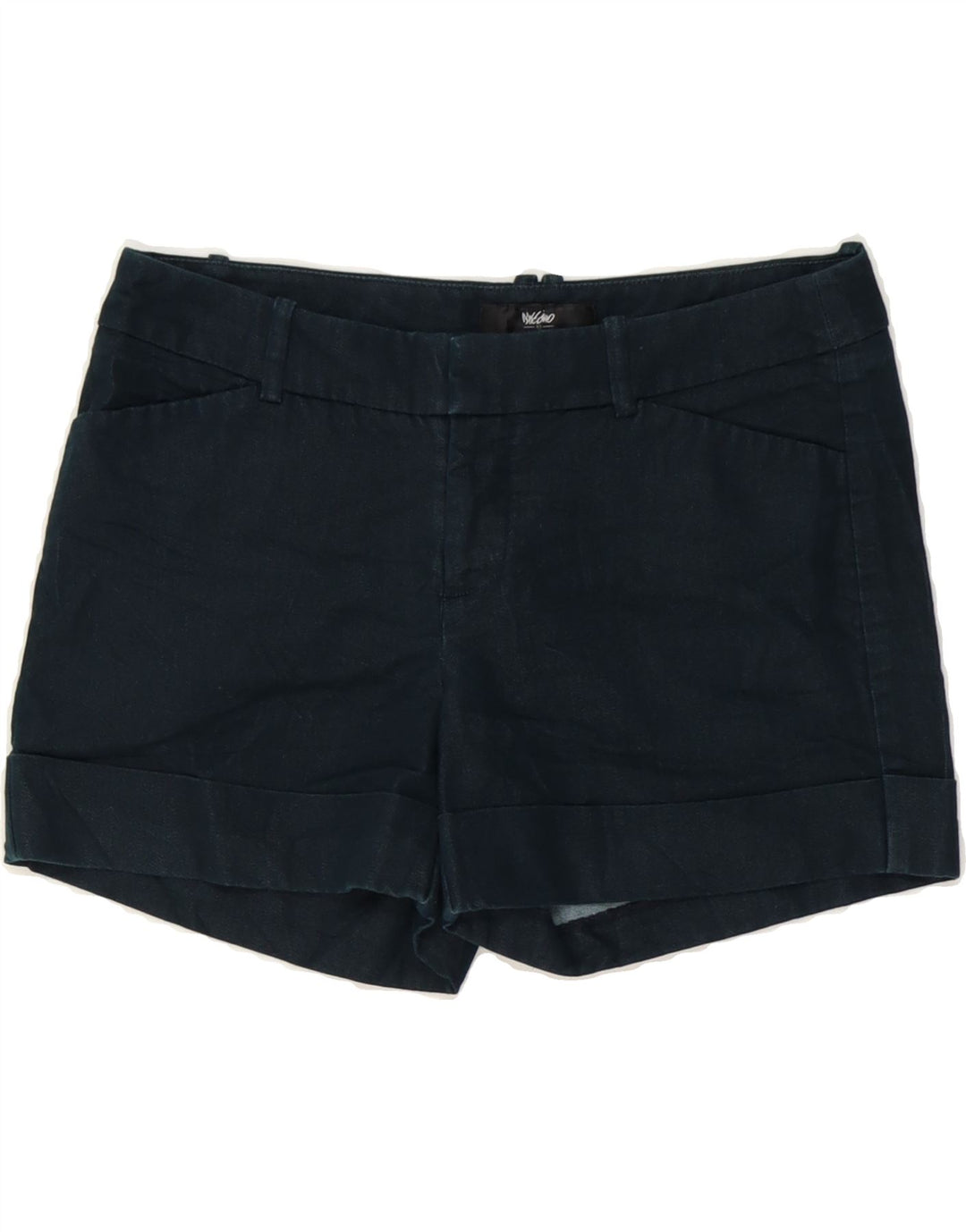 MOSSIMO Womens Casual Shorts US 2 XS W30 Navy Blue Cotton Vintage Mossimo and Second-Hand Mossimo from Messina Hembry 