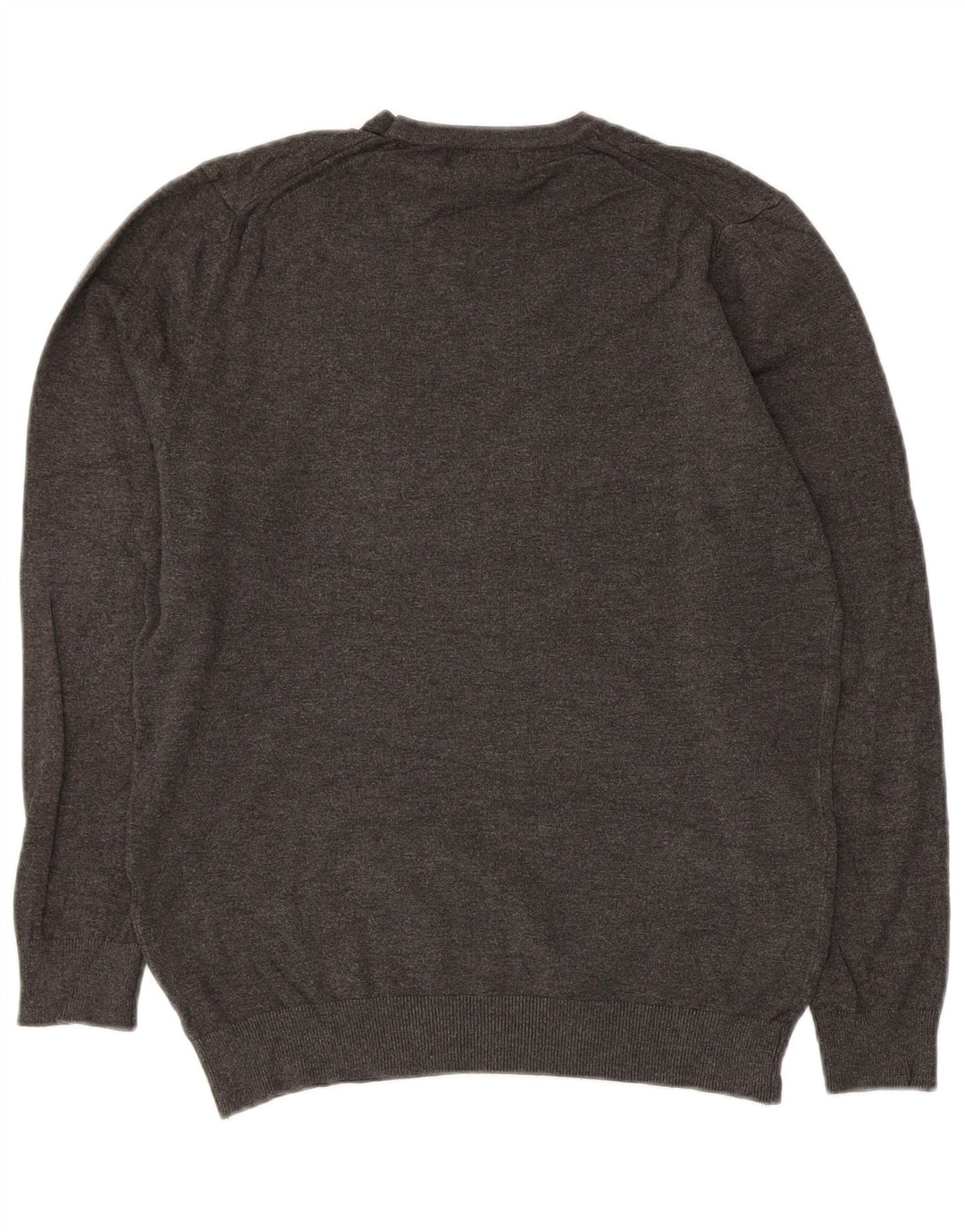 Zara Damen-Pullover mit Rundhalsausschnitt, Gr. 10, Größe S, Grau