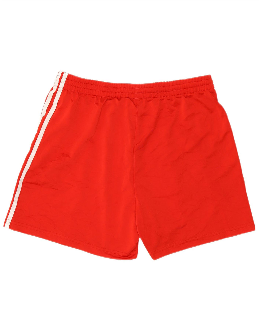 Adidas Damen Sportshorts UK 16/18 Large Rot Polyester