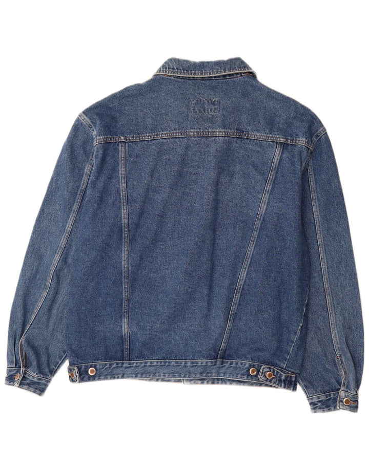 Mash Herren Jeansjacke UK 42 XL Blaue Baumwolle