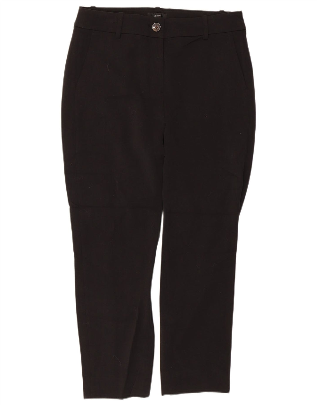 J. Crew Damen-Hose, kurz geschnitten, US 8, M, W32, L24, Schwarz, Polyester