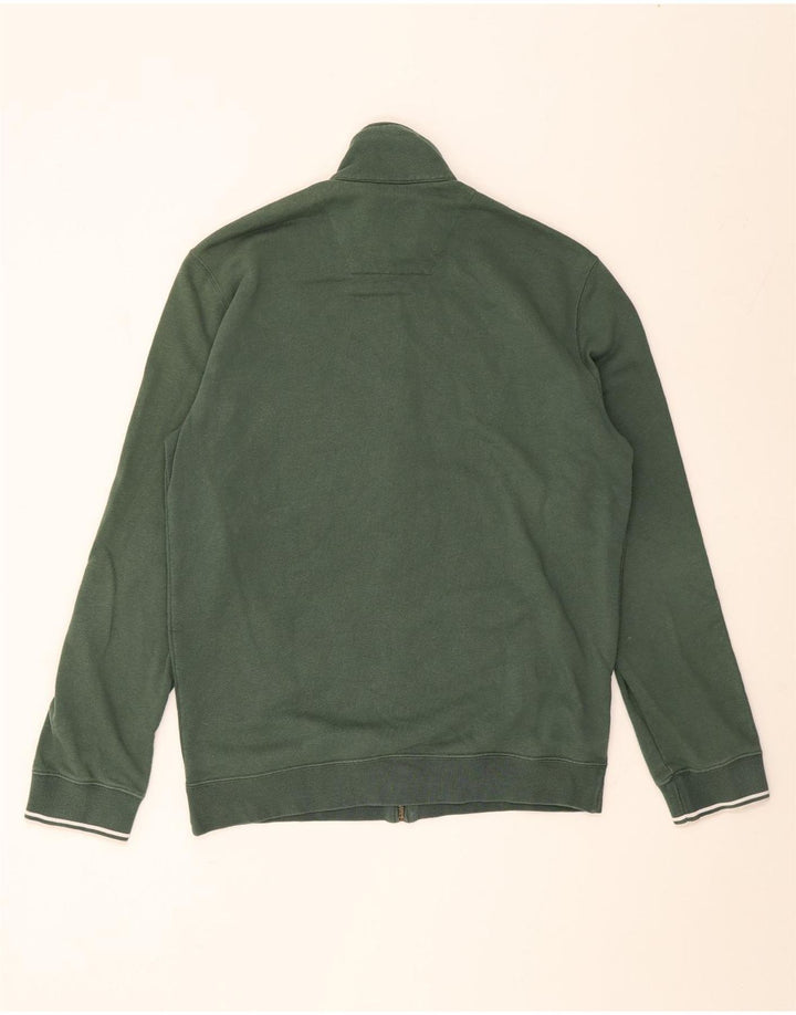 Champion Herren-Trainingsanzug-Top-Jacke XL aus grüner Baumwolle