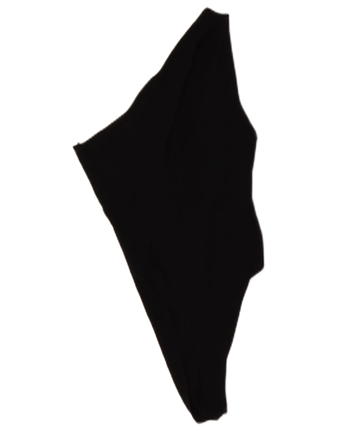 Zara One-Shoulder-Body aus Baumwolle für Damen, UK 12, mittelgroß, Schwarz
