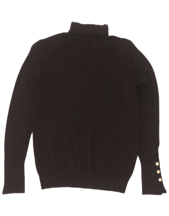 Rollkragenpullover für Damen von Zara, Gr. 12, mittelschwarz