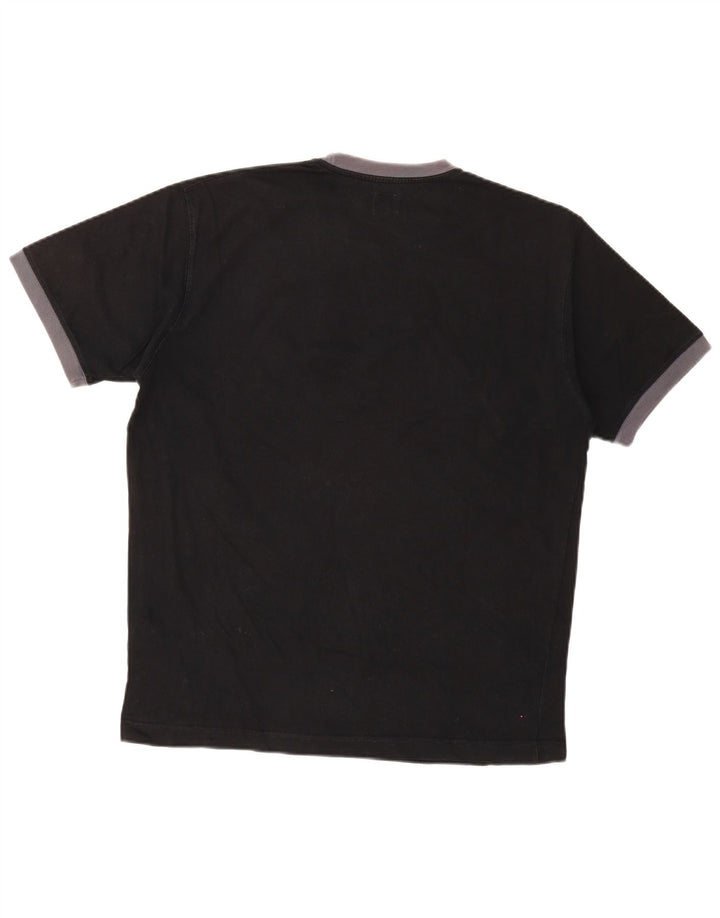 CALVIN KLEIN JEANS Herren T-Shirt Top Large Schwarz Baumwolle
