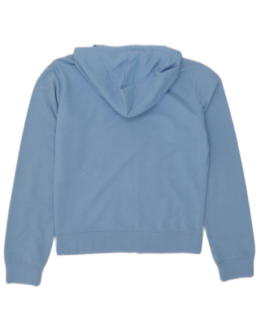 Reebok Damen Zip Hoodie Pullover UK 10 Small Blau Polyester