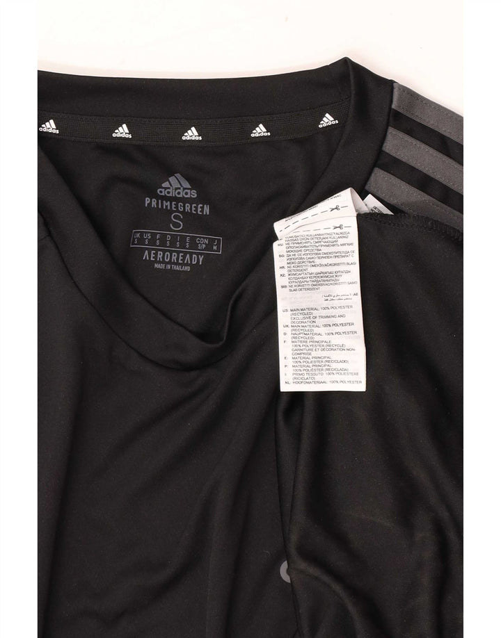 Adidas Herren Aeroready T-Shirt Top Small Schwarz Polyester