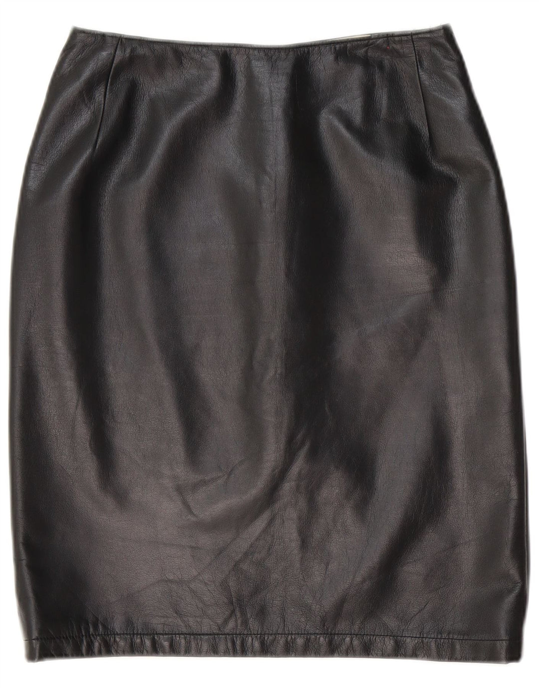 Gai Mattiolo Damen Lederrock W28 Medium Schwarz