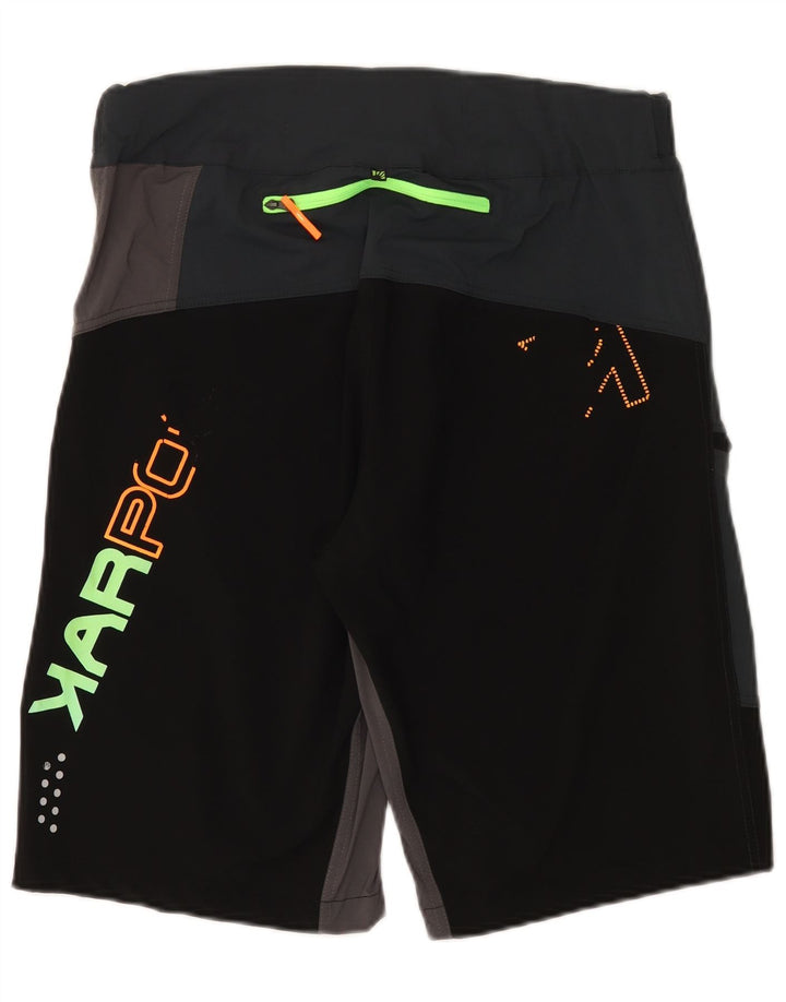 Karpos Herren-Wandershorts mit Grafik, Größe L, W34, graues Colourblock-Polyester