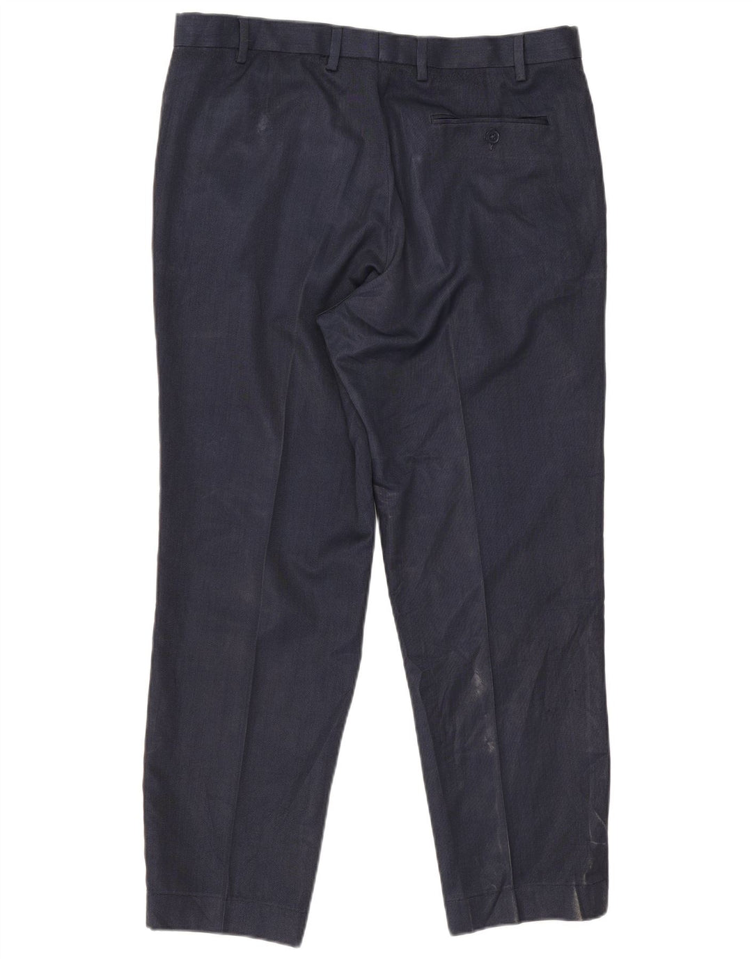 Marks & Spencer Herren-Anzughose mit gerader Passform und normaler Passform, W38 L28, Marineblau