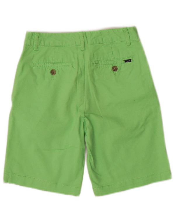 Ralph Lauren Chino-Shorts für Jungen, 9–10 Jahre, W24, grüne Baumwolle