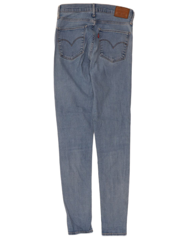 Levi's Damen 720 High Rise Super Skinny Jeans W26 L30 Blaue Baumwolle