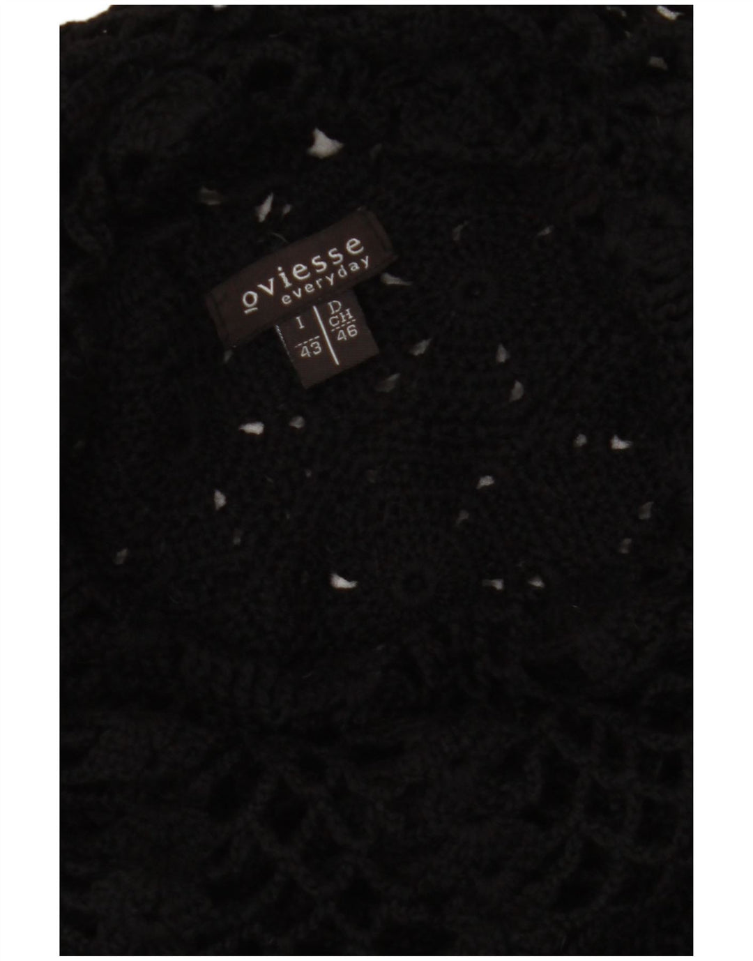 OVIESSE Womens Roll Neck Jumper Sweater IT 43 Medium Black