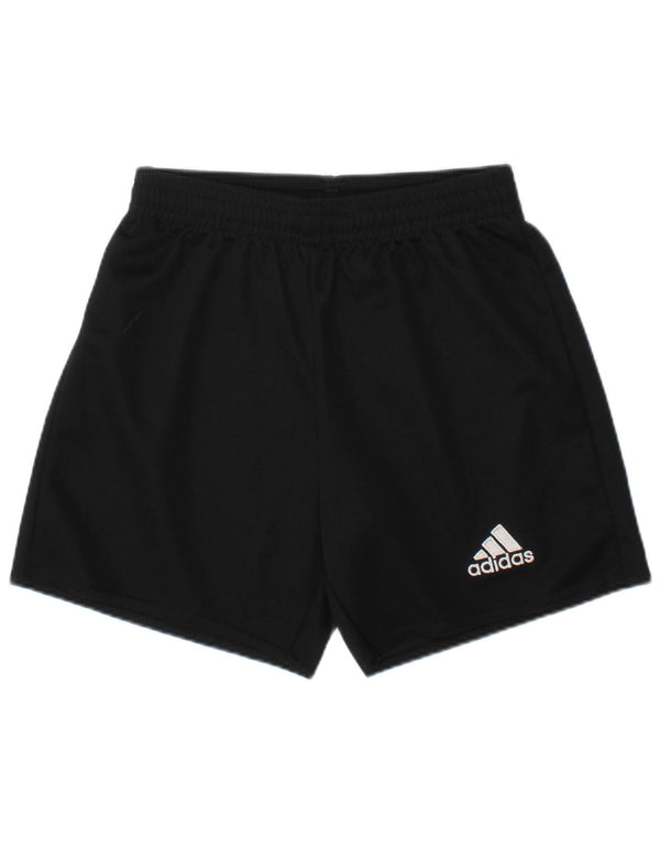 ADIDAS Climalite Sportshorts für Jungen, 5–6 Jahre, schwarzes Polyester