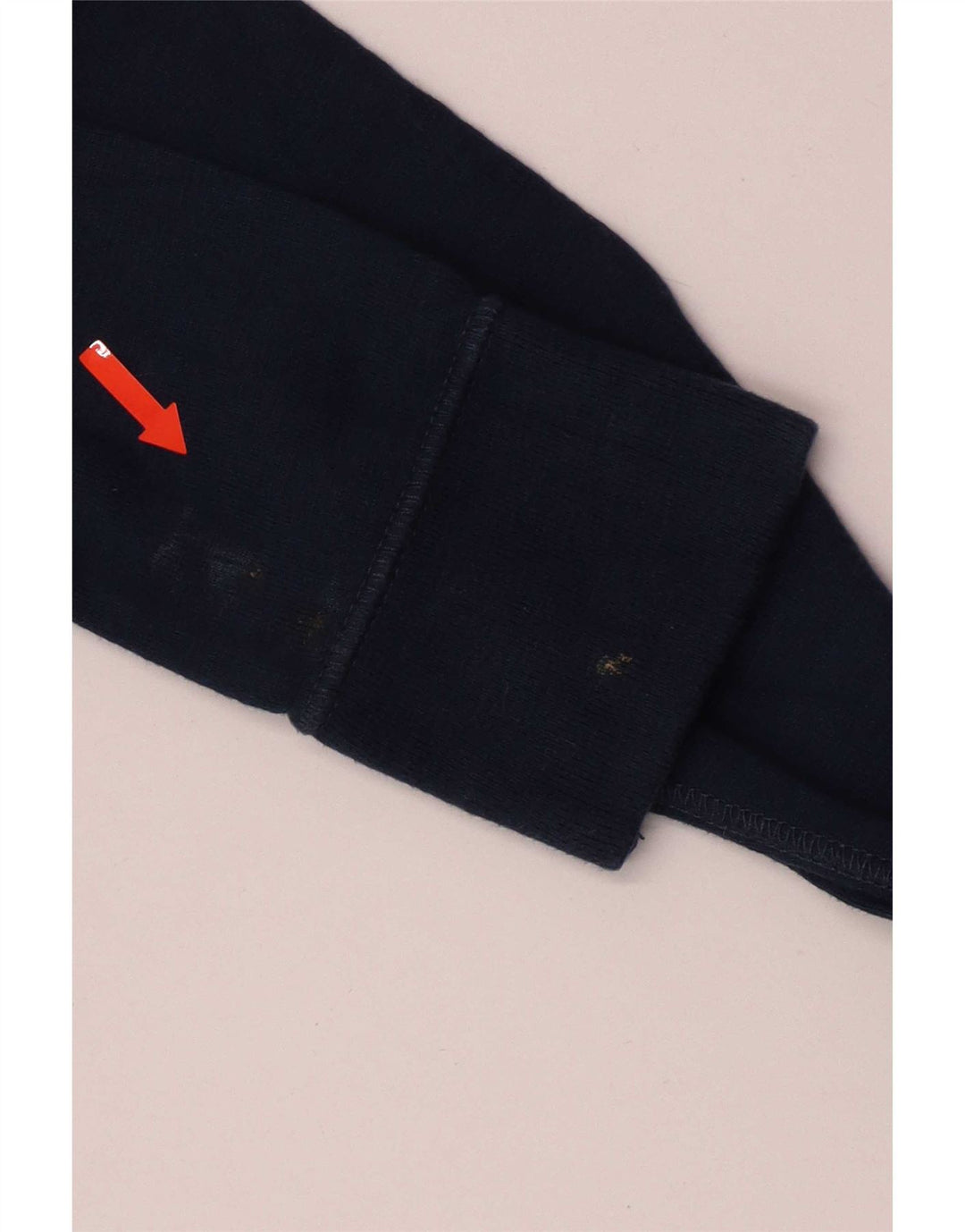 Superdry Herren-Oberteil, langärmelig, klein, Marineblau, Baumwolle